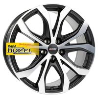 9*20 5*112 ET20 66,5 Alutec W10X Racing black front polished